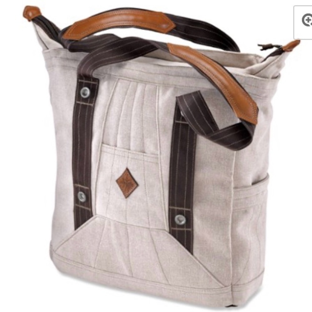 Prana Autumn Khaki/brown Hemp Bag/Labtop